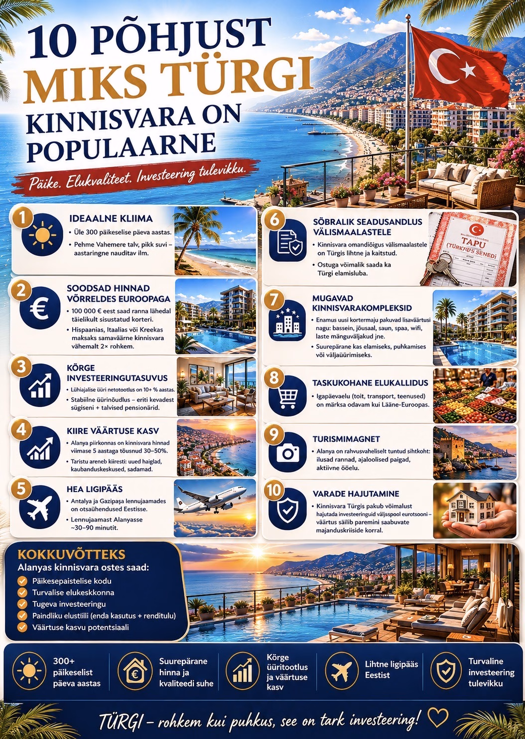 Türgi kinnisvara Alanya piirkonnas Türgi kinnisvara Alanya piirkonnas
